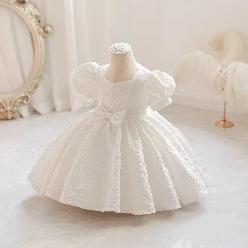 Elegant Flower Printing All Over Puffy Sleeveless Princess Dress