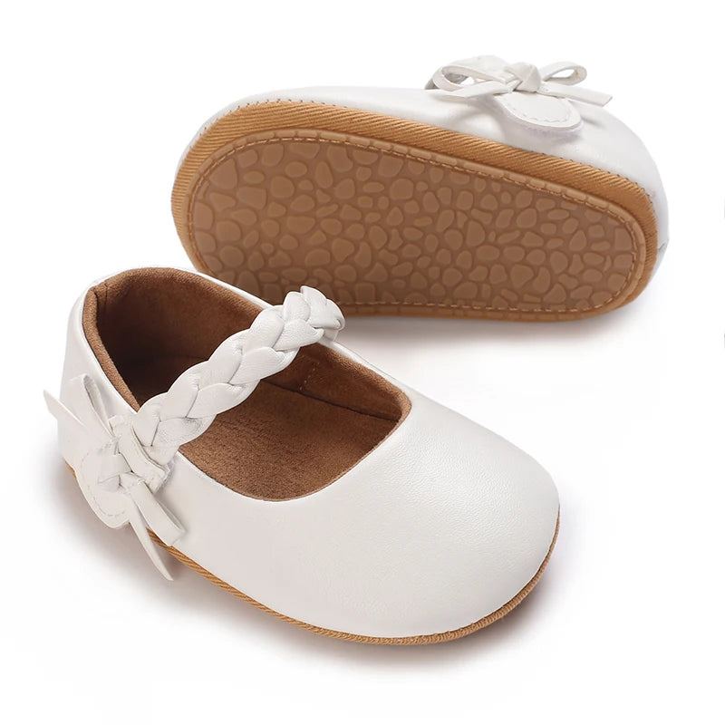 Cute Lace Design Baby Girl Non Slip Princess Crib Shoes childrensterritory