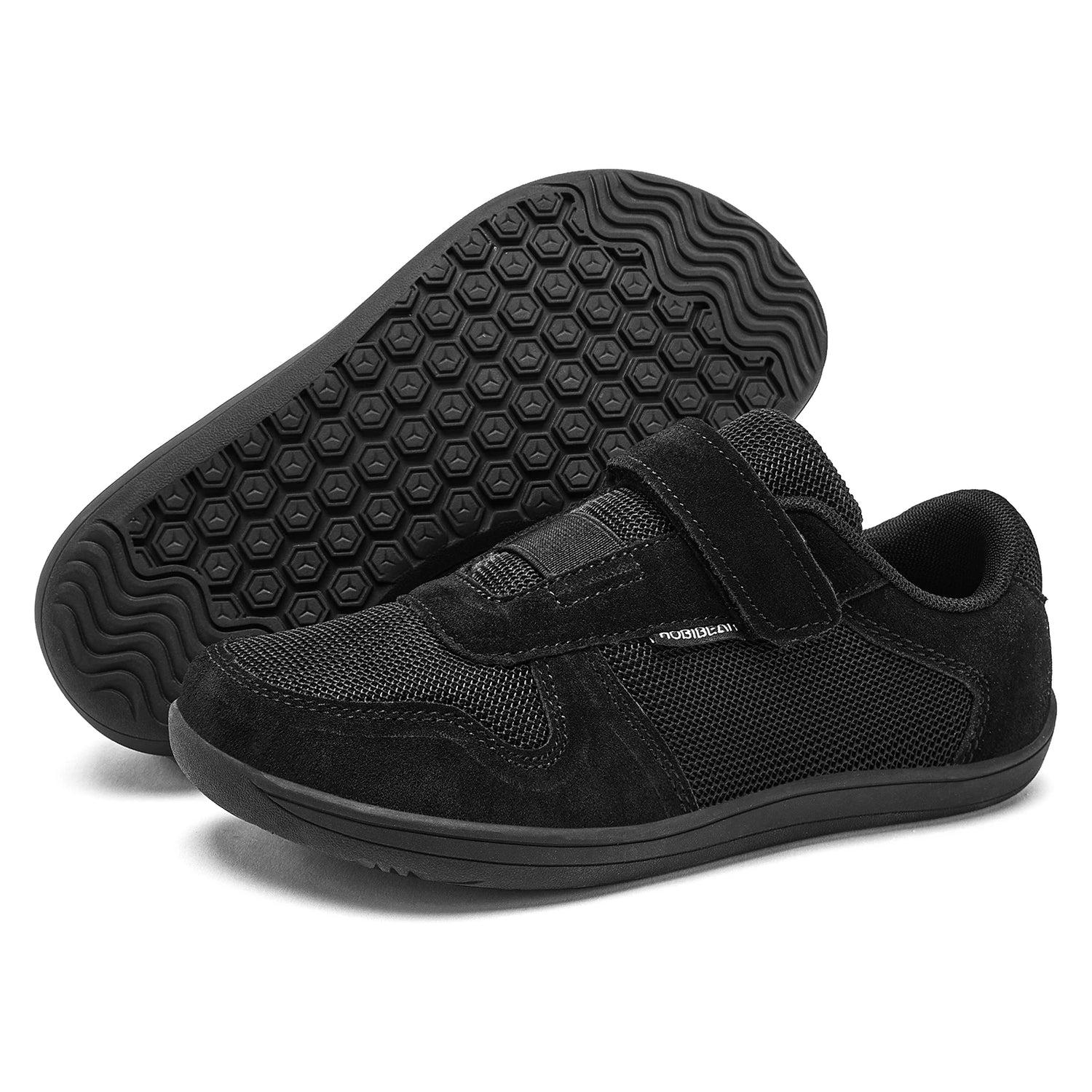 Wide Toe Lightweight Little/Big Kids Hook Loop Sneakers childrensterritory