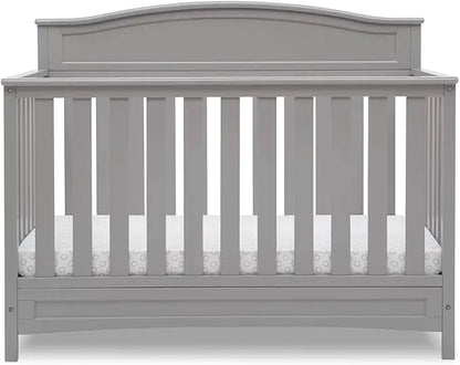 4-in-1 Convertible Baby Crib with Modern Design childrensterritory