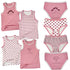 Kids Girls 8pcs Sleeveless Tank Tops and Shorts Set for Summer childrensterritory