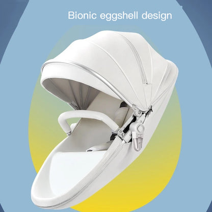High Landscape, Luxury 3-In-1 Baby Carriage with Car Seat childrensterritory