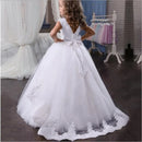 Long Bridesmaid Kids Dresses For Girls/Princess Dresses