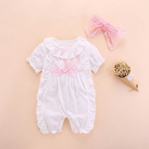 Baby Girl Pink Princess Clothing Sets for Birthday Party childrensterritory