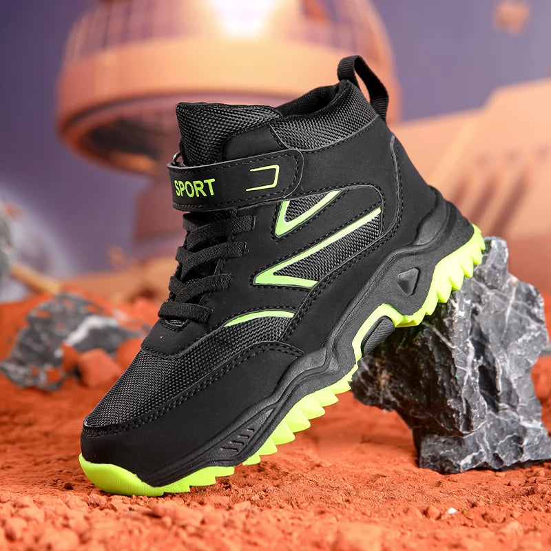 Boys Ankle Length Outdoor Autumn Sports Sneakers childrensterritory