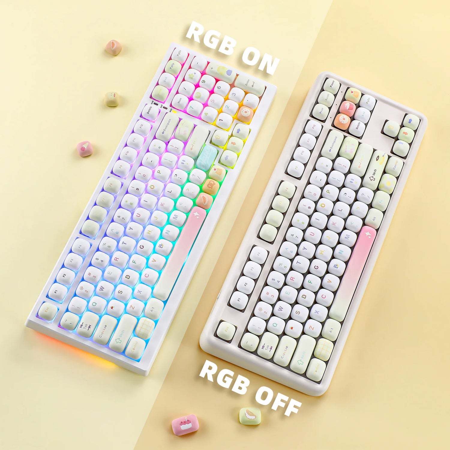 Colorful Cartoon Design Gaming keyboards childrensterritory
