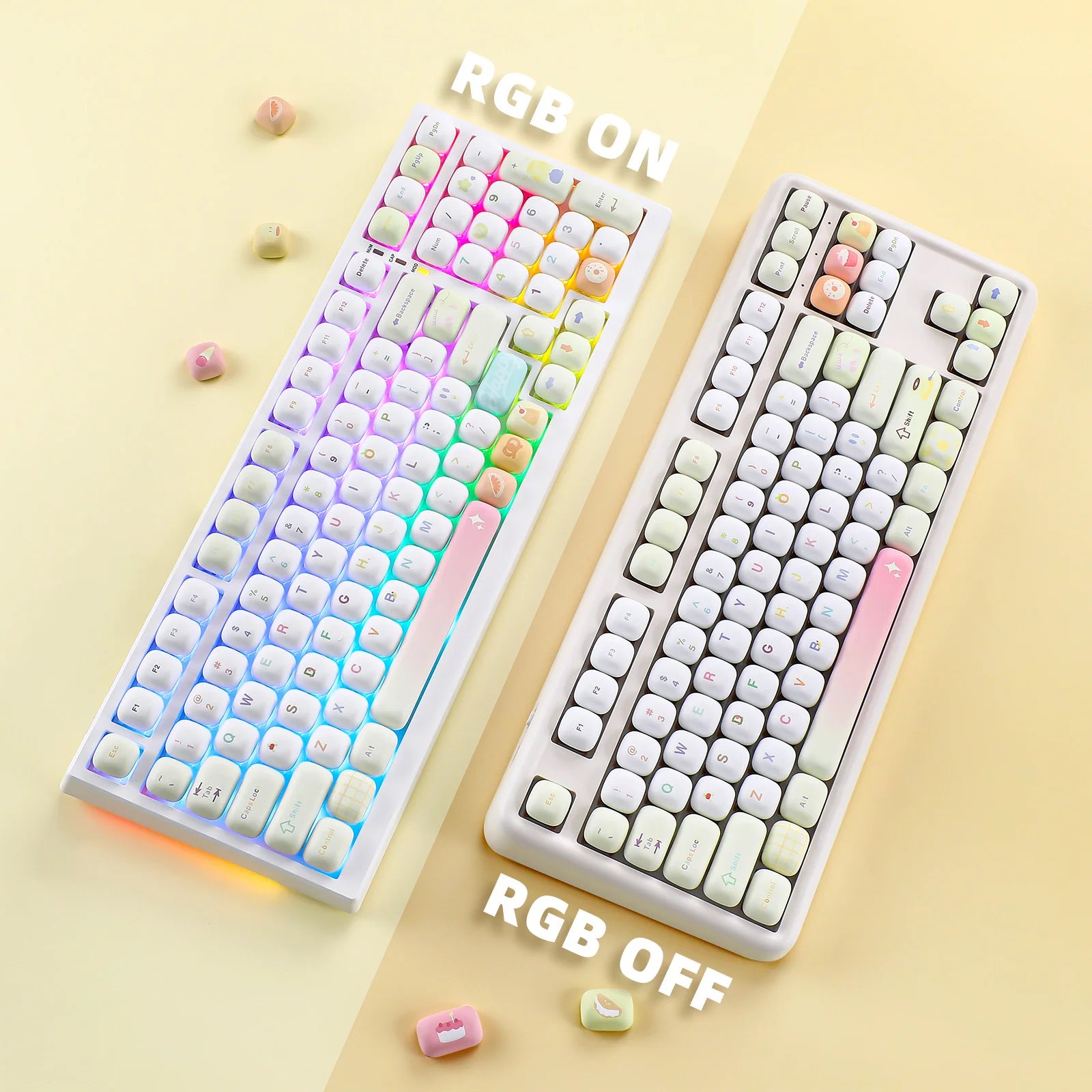 Colorful Cartoon Design Gaming keyboards childrensterritory