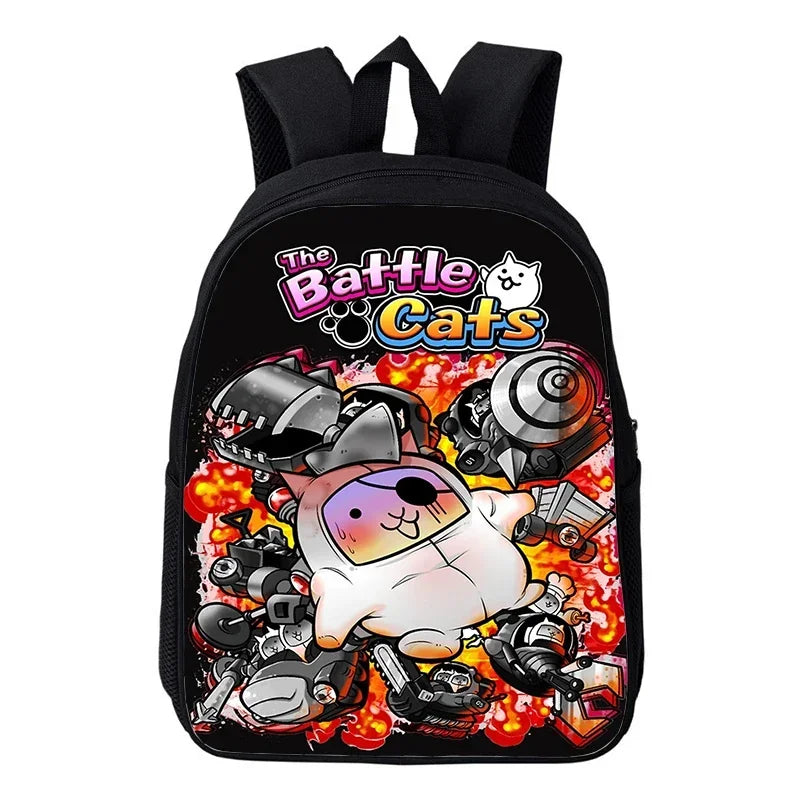 Kids Cartoon Print Stylish School Bags