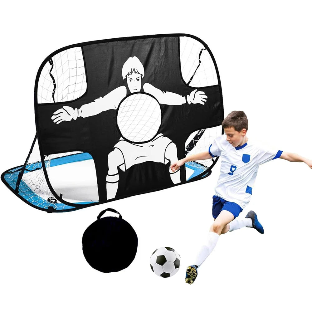 Portable Mini Soccer Goal Target Net Training Toy