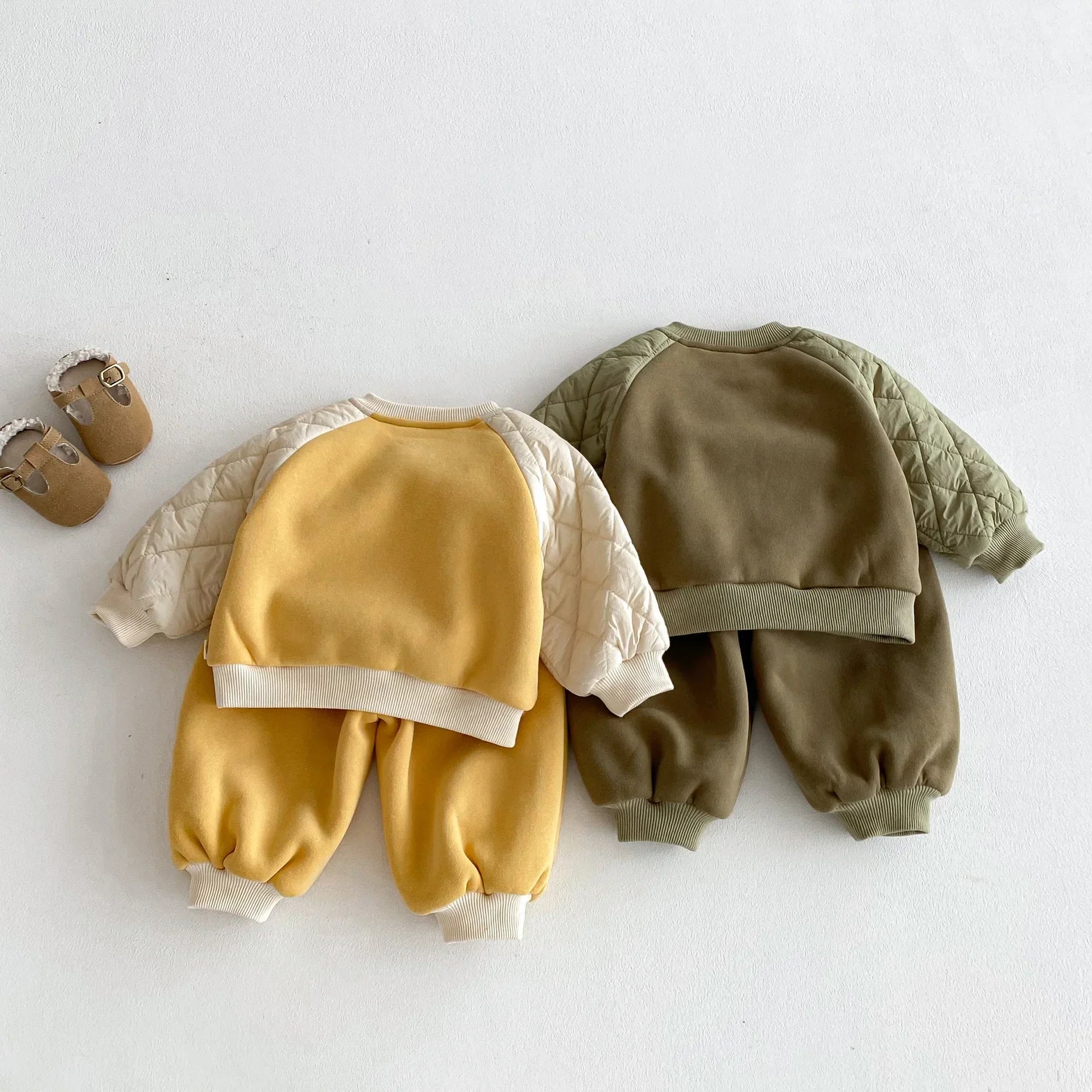 Boys’ Winter Wear Set with Long Sleeves