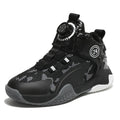 Kids Boys Non-slip No Tie Shoelaces Basketball Sneakers childrensterritory