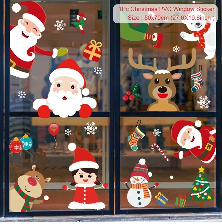 Kids Room Wall Decals for Christmas and New Year Decor childrensterritory
