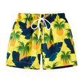 Cartoon Print Kids Boys Summer Swimming Trunks