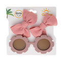 Toddler Girls' Sunflower Sunglasses and Hair Clips childrensterritory