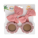 Toddler Girls' Sunflower Sunglasses and Hair Clips childrensterritory