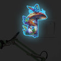 Shine In The Dark Unicorn Stars Wall Stickers for Bedroom childrensterritory