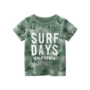 Cartoon Design Soft Cotton Summer Tees/T-shirts for Kids childrensterritory