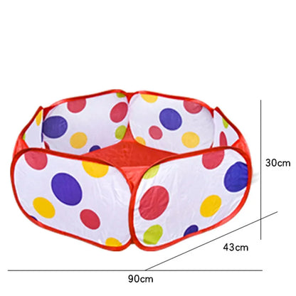 In/Outdoor Portable Play Ball Pit Pool Kids Play Tent
