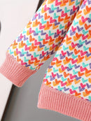 Little Girls' Fleece-Lined Stylish Knitwear childrensterritory