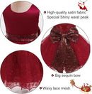 Baby Girls' Sleeveless Bow Design Elegant Party Dresses childrensterritory