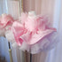 Baby/Kids Girl Satin Pearls Design Tulle Princess Party Dresses childrensterritory