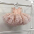 Kids Girls Gorgeous Sequin Fluffy Birthday/Performance Dress childrensterritory