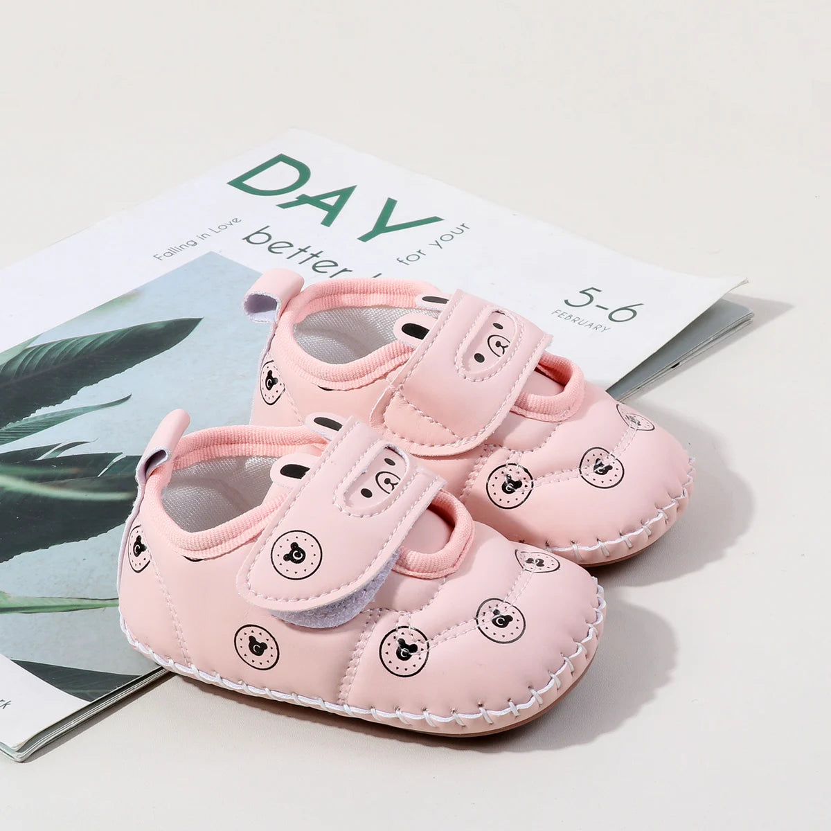 Cartoon Pattern Non-slip Soft Sole Baby Shoes