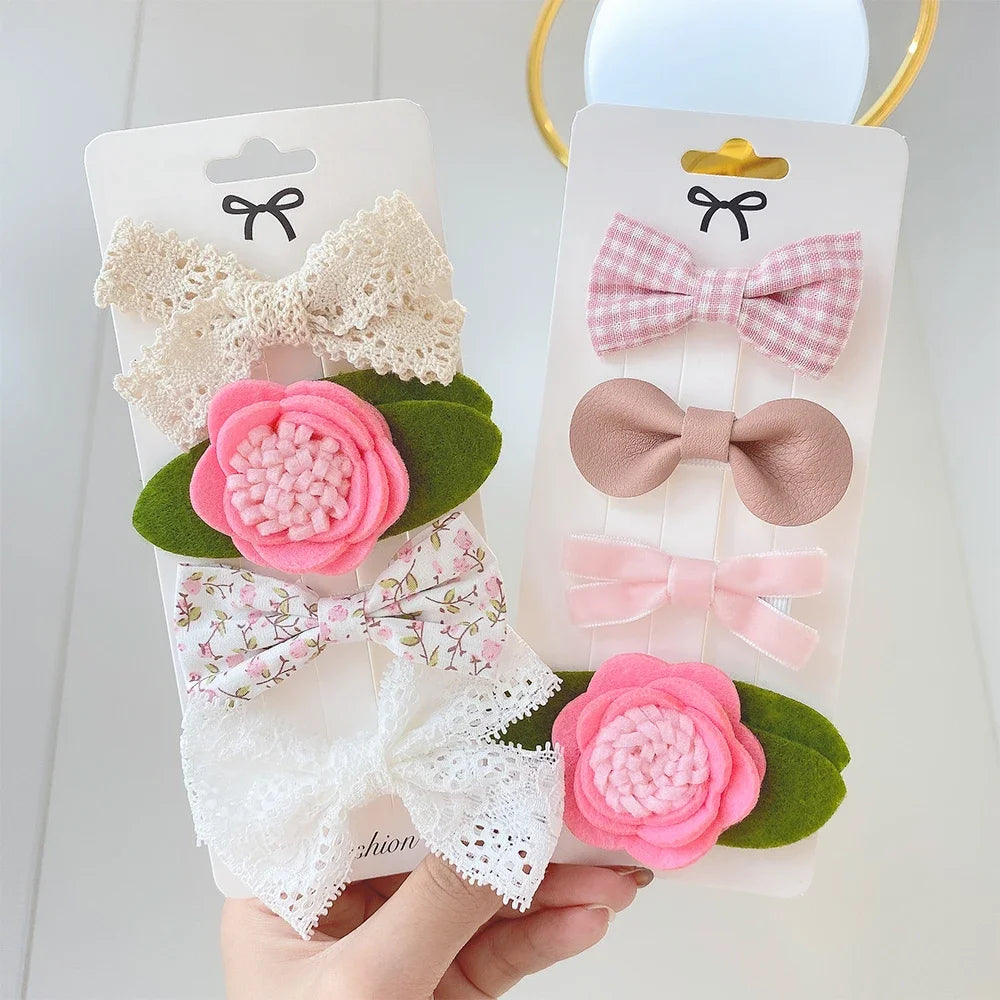 Girls Cute Handmade Lace Design Hair Accessories childrensterritory