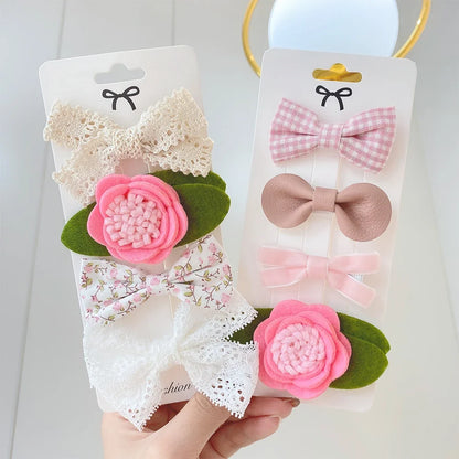 Girls Cute Handmade Lace Design Hair Accessories childrensterritory