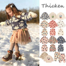 Colourful Cartoon Design Winter Outerwear For Kids childrensterritory