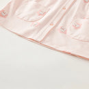 Children's Girl's Cartoon Print Casual Cotton Pajamas Suit childrensterritory