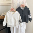 Kids' Long-Sleeved Warm Hooded Jacket childrensterritory
