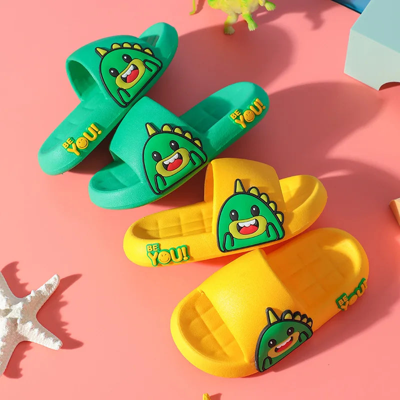 Kids Open Toe Non-Slip Home Slippers