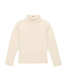 Retro Style Girls' Sweet Mid-Neck Tops for Autumn childrensterritory