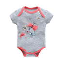 Baby Boy Girl 4 Pieces Clothing Clothes Set Romper + Hat + Pants + Shoes childrensterritory