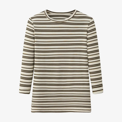 Striped Design 3/4 Sleeves Tops for Teen Girls and Woman childrensterritory