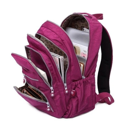 Teenage Girls Nylon Backpacks in 3 Sizes for School/Travel childrensterritory