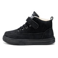 Boys Hook And Loop Velvet Warm Fur Snow Sneakers childrensterritory