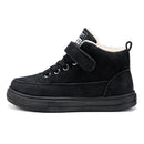 Boys Hook And Loop Velvet Warm Fur Snow Sneakers childrensterritory