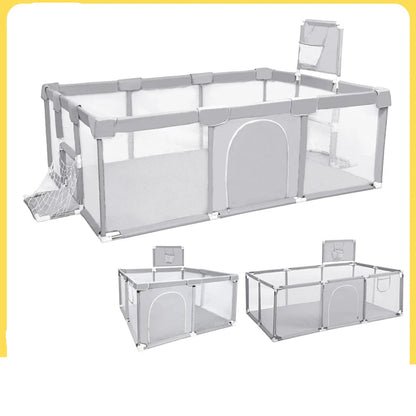 Indoor Ball Pit Baby Playpen with Safety Fence childrensterritory