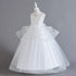 Sleeveless Flower Embroidery Princess Dresses For Girls childrensterritory