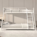Cozy Twin Oversized Metal Bunk Bed with Padded Sides childrensterritory