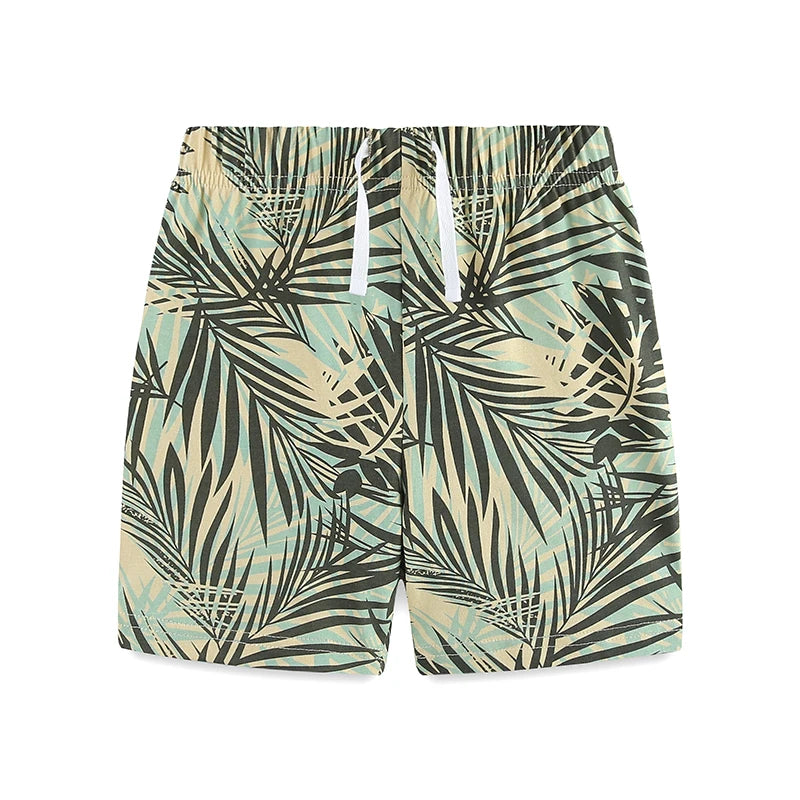 Cartoon Print Boys Clothing Set for Summer childrensterritory