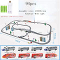 High-Speed Electric Train Model Assembly DIY Set for Kids childrensterritory