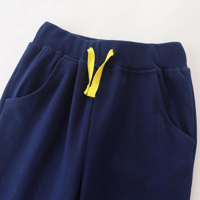 Tractor Appliques Casual Sweatpants for Little Boys childrensterritory