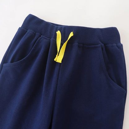 Tractor Appliques Casual Sweatpants for Little Boys childrensterritory