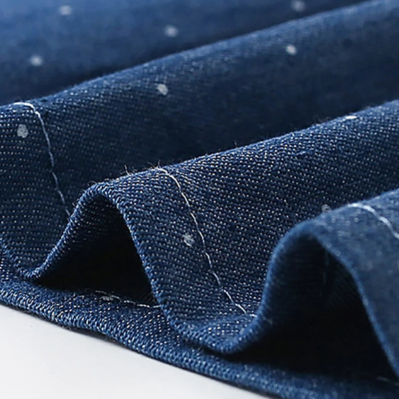 Little Girls Cartoon Bees Design Long Sleeves Dress with Pockets