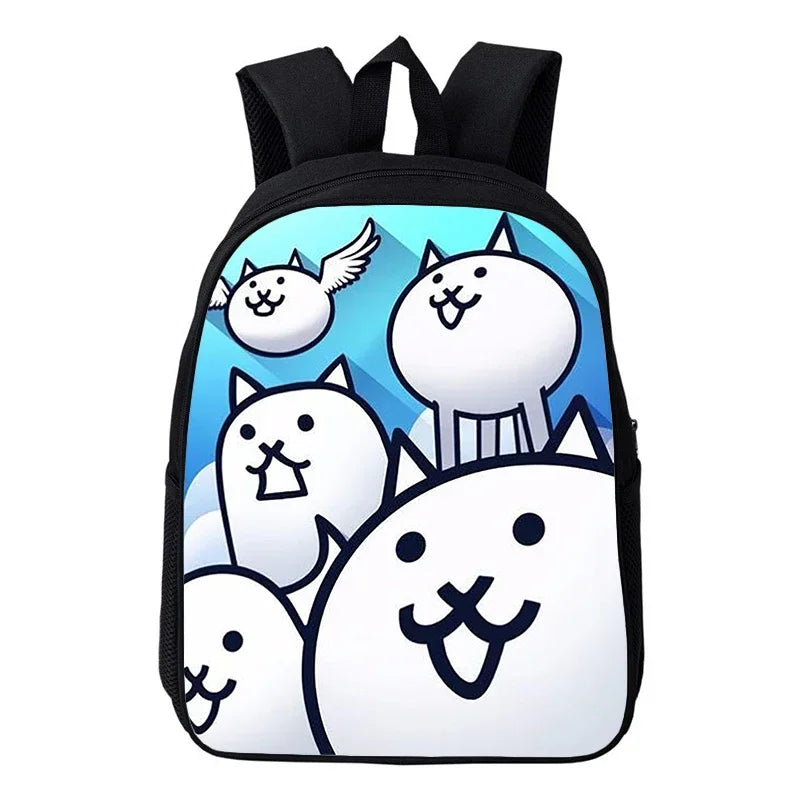 Kids Cartoon Print Stylish School Bags