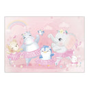 Cartoon Animal Pattern Non-slip Children Rooms Carpets