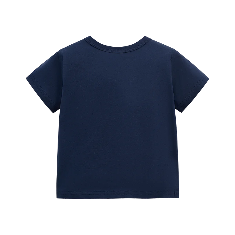 Boys Tractor Cartoon Print Casual Summer T-Shirts